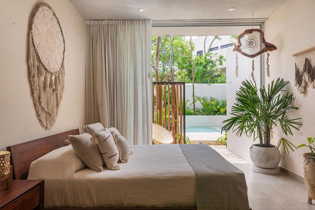 Studio Wterrace, Hammock, And Pool Access Tulum Bagian luar foto