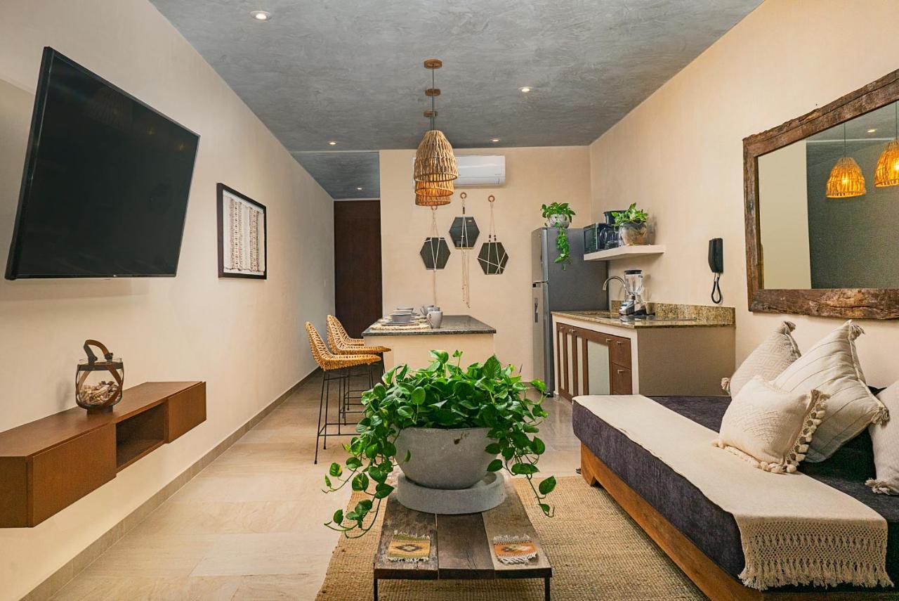 Studio Wterrace, Hammock, And Pool Access Tulum Bagian luar foto