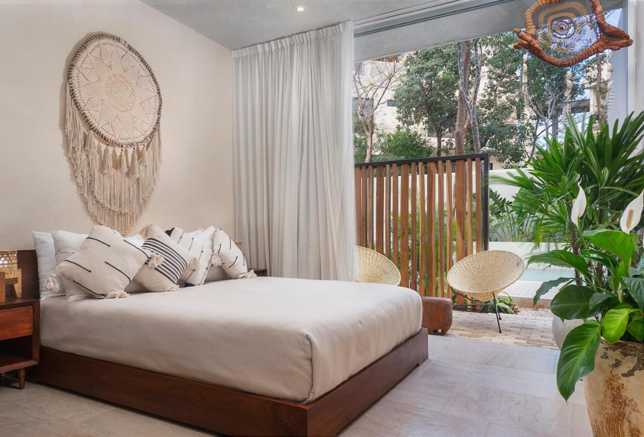 Studio Wterrace, Hammock, And Pool Access Tulum Bagian luar foto